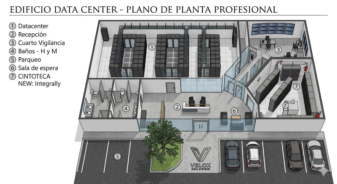 Plano de planta profesional